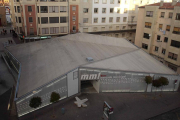 El antiguo mercado provisional, en la plaza de las Concepciones.-Luis Ángel Tejedor