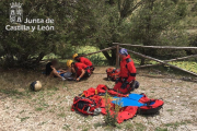 Un momento de la operación de rescate-D.S.