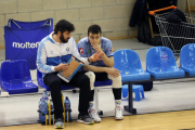 Sevillano da instrucciones durante el último partido en casa. Mario Tejedor.