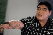 Diego Armando Maradona, durante una entrevista en televisión el pasado febrero.-Foto: EFE / MIGUEL GUTIÉRREZ