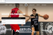La portada de la nueva web del Club Soria Baloncesto.