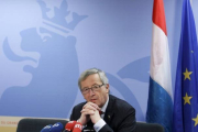 El presidente de la Comisión Europea, Jean-Claude Juncker, en rueda de prensa en Bruselas, en una imagen de archivo.-Foto:   REUTERS / YVES HERMAN