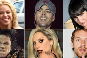 Shakira, Enrique Iglesias, Amaral, Michael Jackson, Lady Gaga y el líder de Coldplay, entre los que han sido señalados como copiones.-