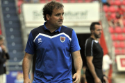 Arrasate llegaba al Numancia en el verano de 2015 y afrontará su tercera campaña en Los Pajaritos.-Daniel Rodríguez