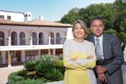 Carmen y Luis Riu, propietarios de Hoteles Riu, en el 2016.-EL PERIÓDICO