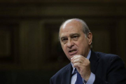 El ministro del Interior, Jorge Fernández Díaz, durante su intervención en la sesión de control al Ejecutivo.-Foto: EFE7 EMILIO NARANJO