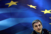El ministro de Finanzas griego, Euclid Tsakalotos.-REUTERS