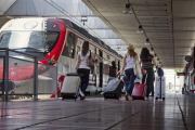 Actual estación de Rodalies en la terminal T-2 del aeropuerto de El Prat.-JOAN CORTADELLAS