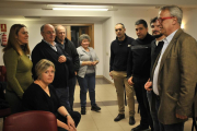 Asistentes a la reunión de ayer.-María Ferrer