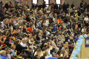 Más de 2.000 personas presenciaron el encuentro del pasado sábado entre Río Duero Soria y CV Teruel.-Valentín Guisande
