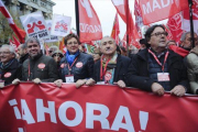 Manifestación para pedir subidas salariales para los funcionarios.-JUAN MANUEL PRATS