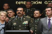 El general Rodolfo Palomino, jefe de la policía que ha dimitido.-