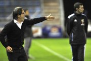 El técnico del Numancia, Juan Antonio Anquela.-DIEGO MAYOR