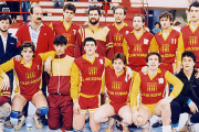 Plantilla del San José que subió a la máxima categoría hace 25 años. / Fundación C.D. Numancia-