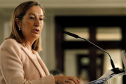 Ana Pastor, en un desayuno informativo de Europa Press.-EFE