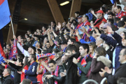 La grada de Los Pajaritos presentará un gran ambiente para presencia el vital partido de los numantinos ante el Oviedo.-Luis Ángel Tejedor