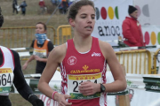 Marta Pérez Miguel fue tercera en el 1.500 del Nacional Júnior. / FERNANDO SANTIAGO-