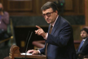 Aitor Esteban en el Congreso de los Diputados.-DAVID CASTRO