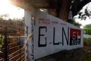 Mural alusivo al ELN en El Palo (Colombia).-EFE / CHRISTIAN ESCOBAR MORA