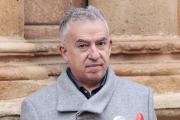 El candidato de Soria Ya, Ángel Ceña. GONZALO MONTESEGURO