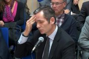 Iñaki Urdangarin en los juzgados de Palma, en febrero del 2016.-POOL