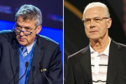 Franz Beckenbauer y Ángel María Villar.-EFE / REUTERS