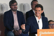 Albert Rivera, en el consejo general de Ciudadanos.-DAVID CASTRO