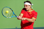 Albert Ramos, en acción.-CARLOS DÍAZ