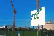 Obras de la constructora FCC en los alrededores de la Cartuja de Sevilla.-