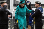 Isabel II, este lunes.-EL PERIÓDICO