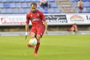 Unai Medina, en un encuentro  de este curso en Los Pajaritos, es duda para recibir al Valladolid.-Valentín Guisande