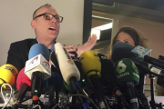 Ben Emmerson, durante una rueda de prensa.-SYLVAIN PLAZY