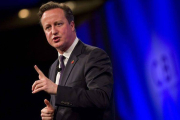 David Cameron, en la reunión anual de la Confederación de la Industria Británica.-Foto: JUSTIN TALLIS / AFP