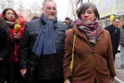 Mireia Boya, exdiputada de la CUP, a su llegada al Tribunal Supremo. Mireia Boya, exdiputada de la CUP, a su llegada al Tribunal Supremo.-JUAN MANUEL PRATS