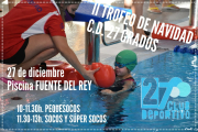 Cartel anunciador del torneo navideño del CD 27 Grados.