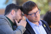 Mitin de ERC en Vilanova i Geltrú.-DANNY CAMINAL.