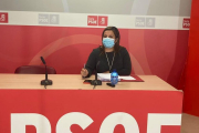 Esther Pérez, portavoz del PSOE en Diputación.-HDS