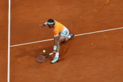 Rafael Nadal, durante la semifinal de Montecarlo.-Foto:   AFP / CHRISTOPHE MAGNENET