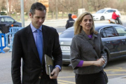 La infanta Cristina e Iñaki Urdangain, a su llegada al juicio por el 'caso Nóos', en una imagen de archivo-EFE / CATI CLADERA