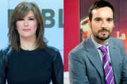 Lara Siscar y Lluís Guilera, nuevos presentadores del ’TD Fin de Semana’.-RTVE