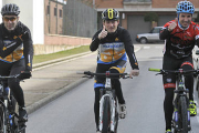 Alfonso González, Rubén Herrero y José Luis Gómez participarán desde el domingo en la Andalucía Race. / Valentín Guisande -