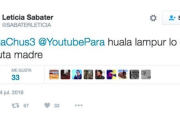 El tweet indonesio de Leticia Sabater-