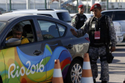 Agentes de seguridad en Río-EFE