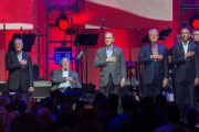 Jimmy Carter, George H W Bush, George W Bush, Bill Clinton y Barack Obama.-JIM CHAPIN (AFP)