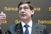 José Ignacio Goirigolzarri, presidente de Bankia, en una presentación de resultados.-EL PERIÓDICO