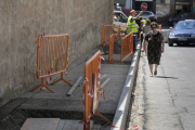 Obras de asfaltado en la capital. / V.G.-