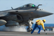 Un avión Rafale de combate francés, modelo vendido por Francia a Egipto-/ PERIODICO