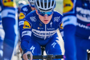 Remco Evenepoel, durante un entrenamiento.-TWITTER / DECEUNINCK QUICK STEP