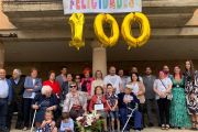 Celebración del 100 cumpleaños de Remedios.-HDS