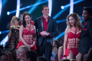 El nadador Lochte, durante su aparición en Bailando con las estrellas.-